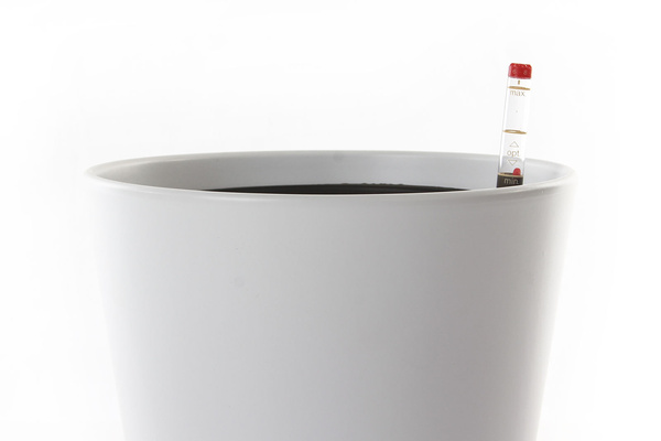 Zestaw do hydroponiki Leni 18/19 Vasa osłonka ceramiczna biała