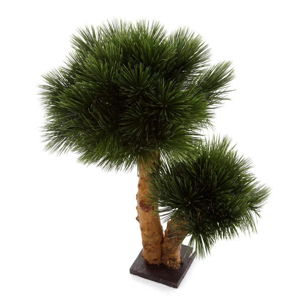 Sztuczny Bonsai Pinia 55 cm UV grube drewniane pnie