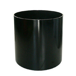 Elegance 48/39 donica cylindryczna czarna lakierowana połysk