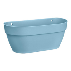 Vibia Wall Basket 35x16/15 doniczka na ścianę niebieska vintage blue