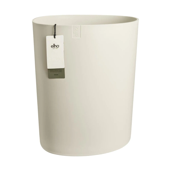 Eden Aquacare High 40 biała wysoka donica asymetryczna linen white system samonawadniający