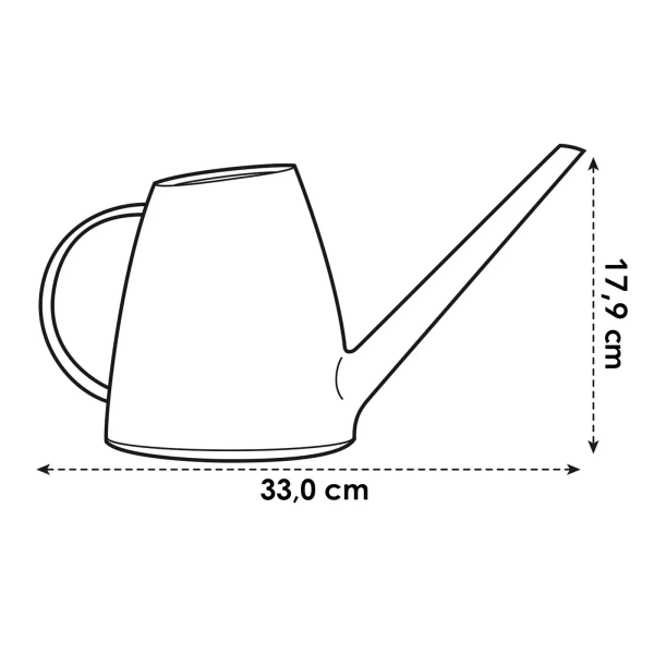 Konewka domowa Brussels Elho 1,8l sorbet green