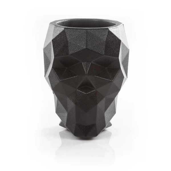Skull czarna donica czaszka 34x44/42 Vondom