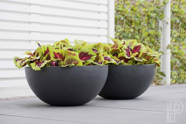 Vic Bowl L 60/28 czarna misa kamienna