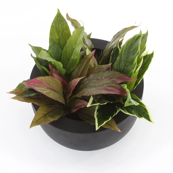 Sunny M 33/20,5 czarna misa kamienna