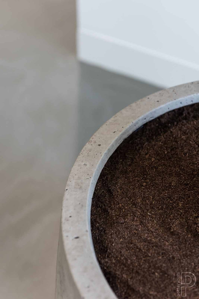 Jumbo Patt S 92/77 bardzo duża donica beżowa