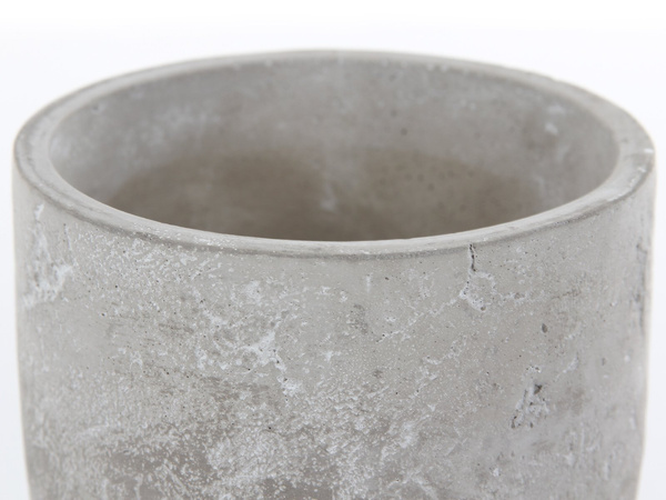 JIMMY 12,5/19 cm osłonka na drwnianych na nóżkach jasnoszara