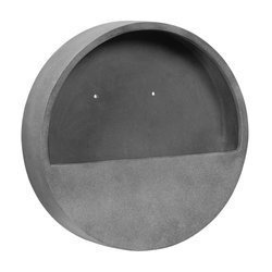 Wally S 40/9 doniczka ścienna szara kamienna