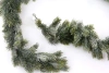 Sztuczna Jodła ośnieżona girlanda 180 cm