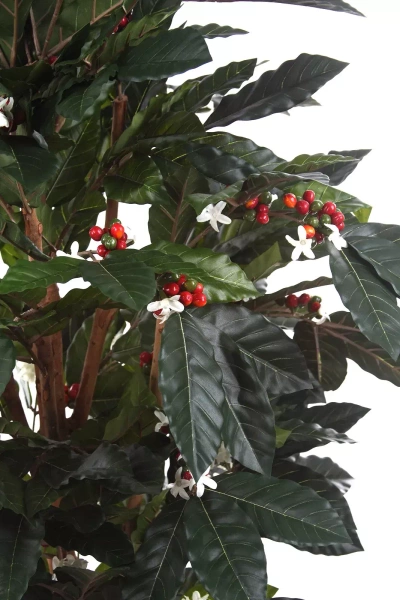 Sztuczne drzewko Kawy 150 cm 471 liści z owocami