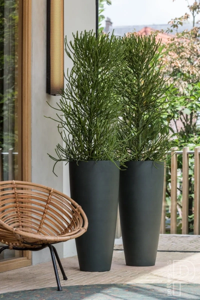 Dax L 37/80 donica kamienna wysoka taupe