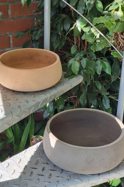 Eileen S 24/9 kamienna płaska osłonka clay washed