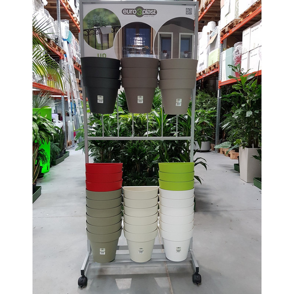 UP 25x20/23 doniczka balkonowa wisząca piaskowa