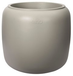 Elho Pure Beads Small 39/35 donica cylindryczna beżowa koralik