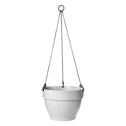Vibia Hanging Basket 26 doniczka wisząca popielata living concrete