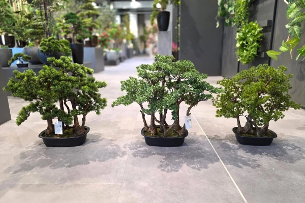 Sztuczny Bonsai Pinia Sosna w formie lasu 60 cm