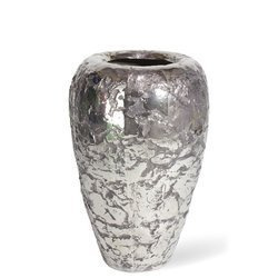 LUXURY 46/74 donica rustykalna ceramiczna chromowana chrom starożytny