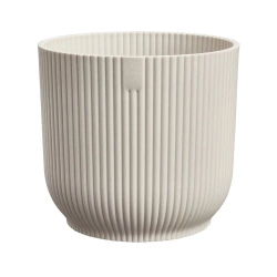 Vibes Fold Round 25 osłonka karbowana biały len