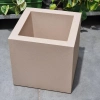 Kube 40x40/40 donica kubik stone beżowa