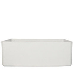 Sauerland 90x35/25 prostokątna donica kremowa