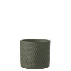 ERA 12/10 osłonka ceramiczna w kropki zielona