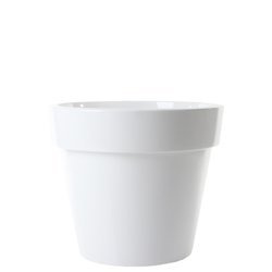 SIMPLE 50/43 donica lakierowana okrągła biała
