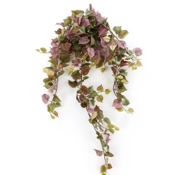 Sztuczna Topola pnącze 100 cm jesienna zielono-czerwona