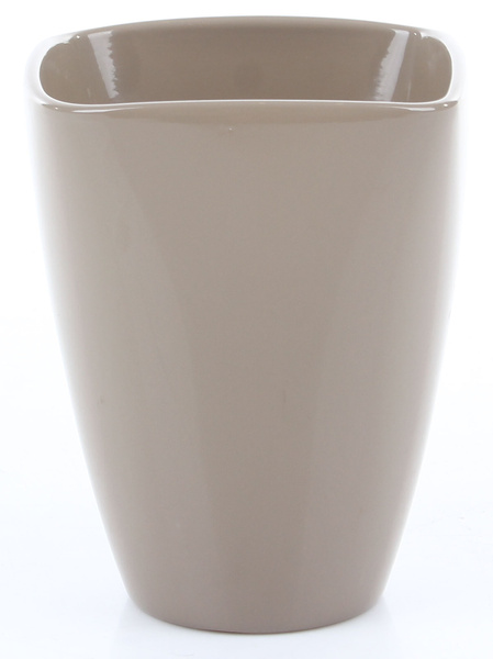 QUARTA ORCHID 13/17 ceramiczna doniczka do storczyków taupe