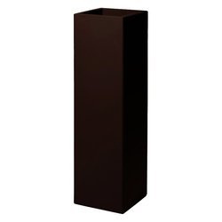 VASO MOD'O ALTO 26x26/95 donica kolumnowa ciemnobrązowa moka