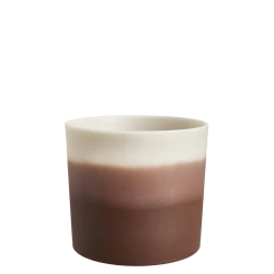 Colour Gradient Elho 14 cylindryczna osłonka w odcieniach brązu