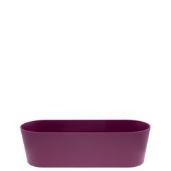 Flori 36x14/11 cm doniczka prostokątna fioletowa
