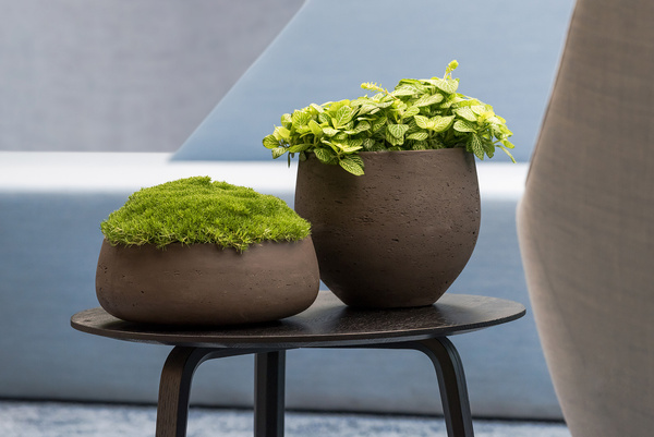 Mini Orb M 25/21 złota doniczka kulista metalik