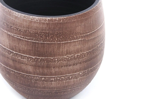 Alentejo 27/24 osłonka ceramiczna brązowo-kremowa