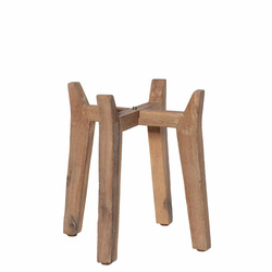 Feet High S 32/32 wysoki drewniany stojak na doniczkę