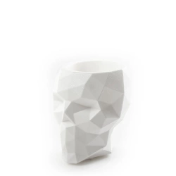 Skull biała donica czaszka 34x44/42 Vondom