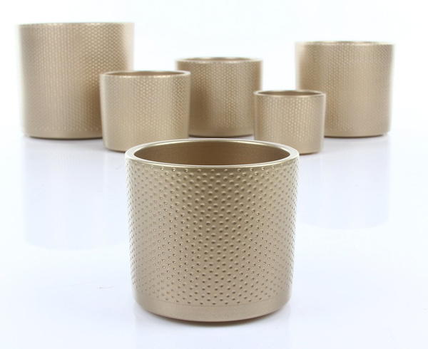 ERA 12/10 osłonka ceramiczna w kropki złota