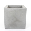 KUBE 30x30/30 doniczka kubik kwadratowa niska cementowa