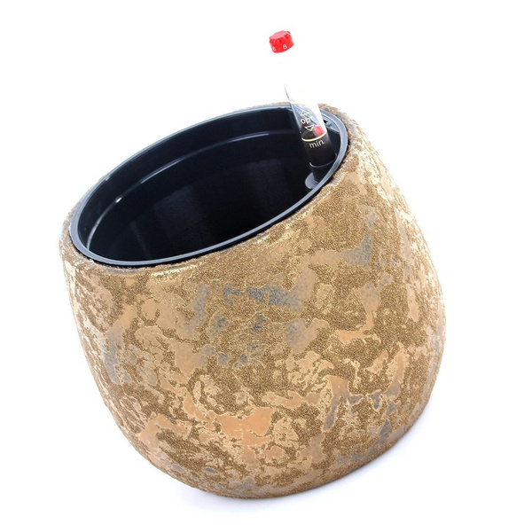 Zestaw do hydroponiki 13/12 Clemente osłonka ceramiczna złota