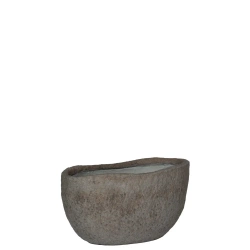 Mt.Hunter XS 43x24/20 podłużna donica kamienna brązowoszara diorite grey