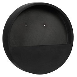 Wally M 50/10 designerska doniczka na ścianę czarna