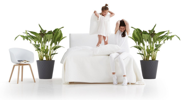 Pure Straight Crystal 37/36 donica pikowana antracytowa