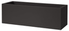 MINI KUBE CASETTA 60x20/20 doniczka prostokątna grafitowa czarna perła