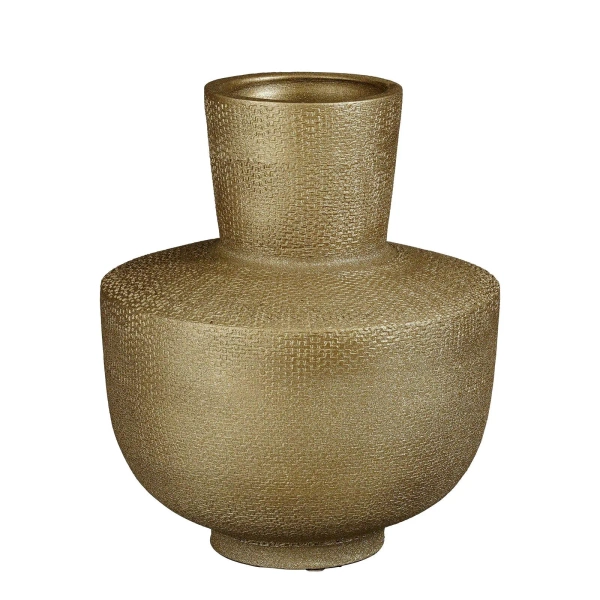 Porto Vase 25/29 złoty wazon ceramiczny
