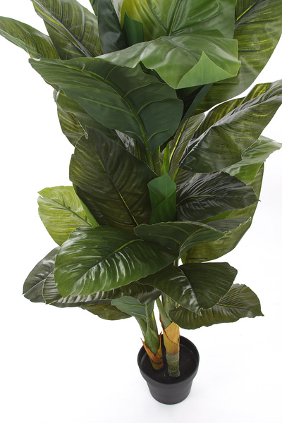 Sztuczny skrzydłokwiat spathiphyllum 130 cm 28 liści