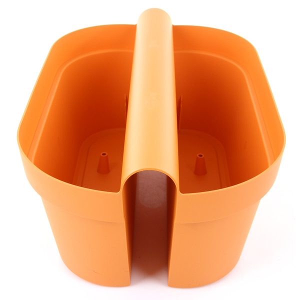 BE-UP CASSETTA 50x33/20 podłużna doniczka dwustronna wisząca piaskowa