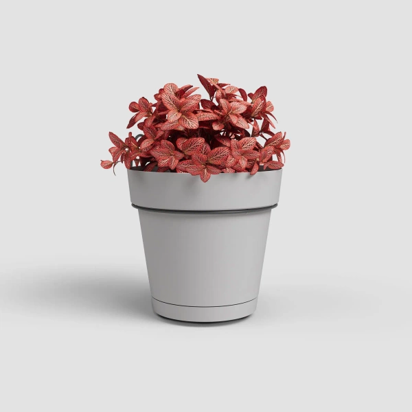 Capri Balcony 20 szara doniczka balkonowa na balustradę