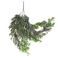 Sztuczna oliwka wisząca 85 cm 10 czarnych oliwek