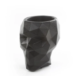 Skull donica czaszka czarna 57x75/70 Vondom