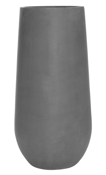 Nax M 35/70 szara wysoka donica kamienna