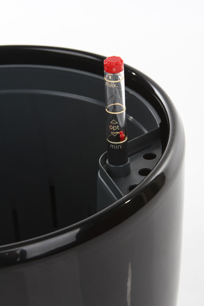 Zestaw do hydroponiki 22/19 Venus osłonka ceramiczna czarna z połyskiem